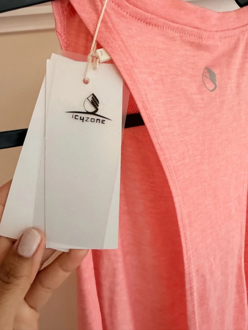 Icy zone yoga race back tank